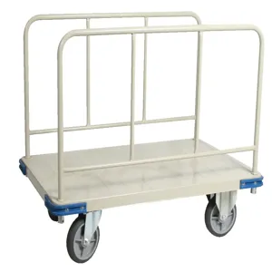 WESCO 270388 Steel Commercial Quality Panel Cart, Rubber Wheels, 1100 Lbs Capacity | AG7JZZ