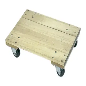 WESCO 272055 Wood Solid Platform Dolly, 900 Lbs Capacity, 30 x 18 | AG7JYT