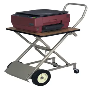 WESCO 272079 Multi-purpose Office Caddy, Semi-pneumatic Wheels | AG7KBZ