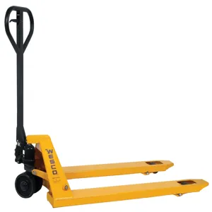 WESCO 272667 Pallet Truck With Hand Brake, 5500 Lbs Capacity, 27 Inch x 42 Inch Fork Size | AG7JBT