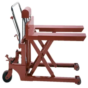 WESCO 272153 Heavy Duty Steel Specialty Pallet Lifter, Polyurethane, 1100 Lbs Capacity | AG7JCC PLFTR