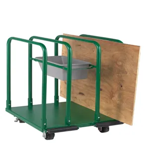 WESCO 272226 Steel Standard Greenline Panel Carts, 1540 Lbs Capacity | AG7KAA