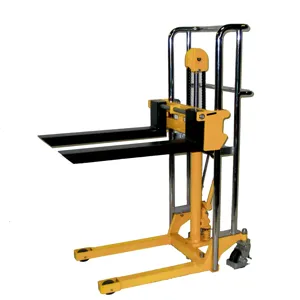 WESCO 272941 Value Lift Stacker, Adjustable Forks 8.5 - 19.5, 880 Lbs Capacity, 59 Lift | AG7JGE VL59