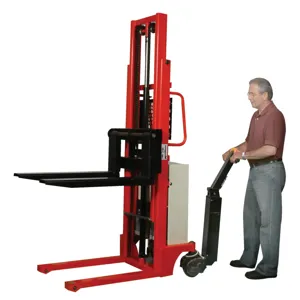 WESCO 272943 Power Drive Stacker, 2200 Lbs Capacity, 35-1/4 Inch x 5 Inch Size | AG7JGP EKS-10