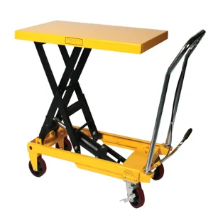 WESCO 272973 Heavy Duty Scissors Lift Table, 2200 Lbs Capacity | AG7JUZ LT-2200-SL