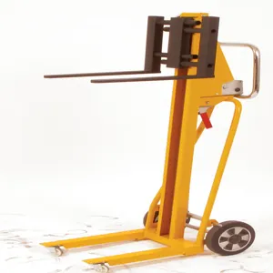 WESCO 273202 Mini Winch Stacker, 265 Lbs Capacity, 41 Inch Lift, 16 Inch Length, Steel | AG7JGL MS-265