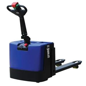 WESCO 273385 Light Duty Powered Walkie Pallet Truck, 21.5 W With Battery, 3300 Lbs Capacity | AG7JCX