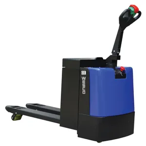 WESCO 273382 Heavy Duty Powered Walkie Pallet Truck With Battery, 26.5 W, 4400 Lbs Capacity | AG7JCZ