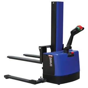 WESCO 273383 Powered Pallet Truck Stacker With Battery, 2200 Lbs Capacity | AG7JDD