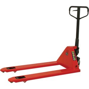 WESCO 273454 Pallet Truck, 5500 Lbs Capacity, 63 Inch x 21 Inch Size | AG7JBB
