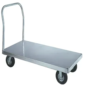 WESCO 350027 Asd Aluminium Platform Truck, 3000 Lbs Capacity, 36 x 24 Platform | AG7JWF ASD-2436