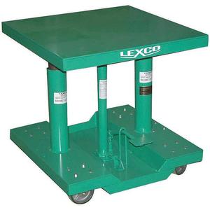 WESCO 492234 Foot Operated Hydraulic Lift Table, Drop Base, 500 Lbs Cap, 30 x 20, 46 Lift | AG7JQQ HT-2388-05-FR