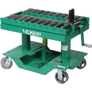 WESCO 499235 Manual Push-pull Die Handling Conveyor, 2000 Lbs Capacity, For 30 x 30 Tabletop | AG7JUL 1106