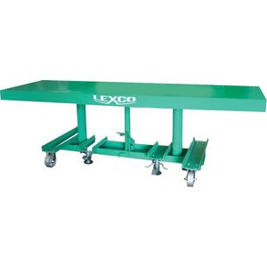 WESCO 492240 Long-deck Hydraulic Foot-operated Lift Table, 2000 Lbs Capacity, 6 x 20 | AG7JUG STN-2006-2F