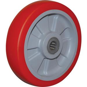 WESCO 53733 8 Diameter Polypropylene Hub Moldon Polyurethane Wheel, 800 lbs Capacity | AG7KTQ PP8