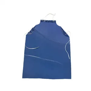 WEST CHESTER PROTECTIVE GEAR UUB-45 Bib Apron 45 Inch Length x 36 Inch Width Blue Vinyl PK12 | AH4KDH 34UJ55