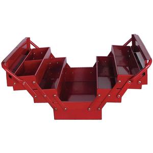 WESTWARD 10J171 Portable Tool Box 17w x 8d x 8-1/4h Red | AA2GUG