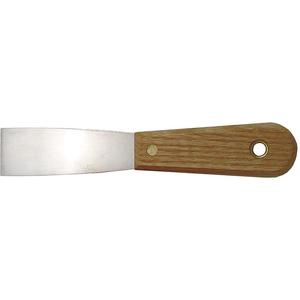 WESTWARD 13A669 Putty Knife Flex Fulltang Steel/wood 1-1/4 | AA4RBK