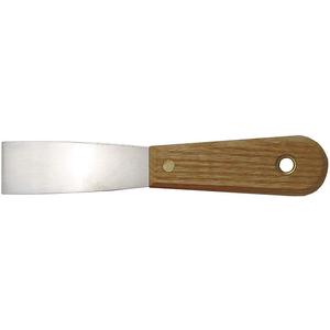 WESTWARD 13A670 Putty Knife Stiff Steel/wood 1-1/4 In | AA4RBL