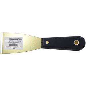 WESTWARD 13A688 Putty Knife Stiff Full Tang Brass Polypropylene 2in | AA4RBX