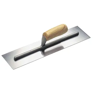 WESTWARD 13A735 Cement Trowel 12 x 4 Steel Wood | AA4RDL