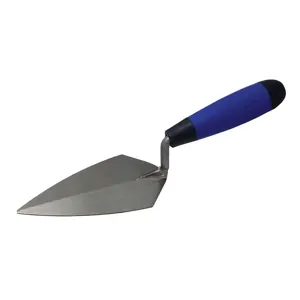 WESTWARD 13P523 Brick Trowel 5 x 2-3/4 Steel Ergosoft Pp/tpr | AA6AYF