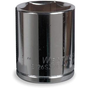 WESTWARD 5MV15 Socket 3/8 Inch Drive 9mm 6 Point Standard | AE4UND