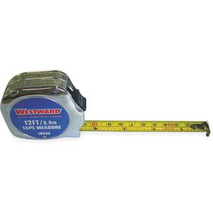 WESTWARD 1MKR5 Tape Measure 1/2 Inch x 12 Feet Carbon Steel | AB2KKR
