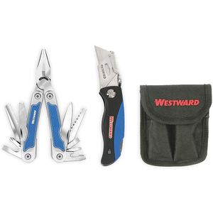 WESTWARD 1YJC7 Multi-Tool / Utility Knife Set 15 Tools | AB4JZT