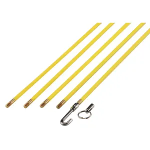 WESTWARD 21CJ18 Wire Fish Stick Set 24 Feet 7 Pc | AB6EVJ