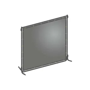 WESTWARD 22RN74 Welding Screen 4 Feet Width 6 Feet Gray | AB6YJF