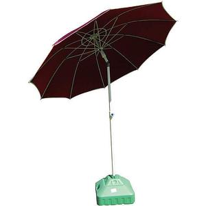 WESTWARD 22RP03 Welding Umbrella 6.29 Feet Width 7 Feet Red | AB6YKL