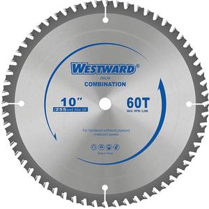 WESTWARD 24EL99 Circular Saw Blades 10 Inch 60t | AB7WRL