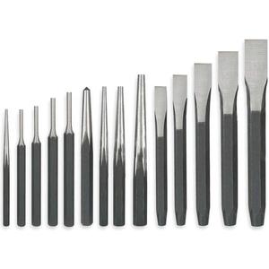 WESTWARD 2AJB2 Punch And Chisel Set 14 Pc | AB8YLH