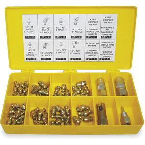 WESTWARD 2CAN7 Grease Fitting Kit General All Purpose | AB9DGP