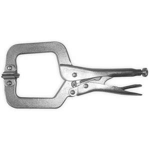 WESTWARD 2FDC8 Locking C-clamp With Swivel Pad 9 In | AB9UNC
