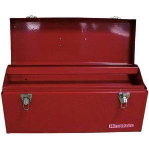 WESTWARD 36Y008 Portable Tool Box 20 W x 7-7/8 D x 9 H Red | AC7AFX