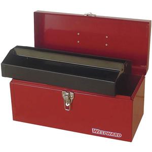 WESTWARD 36Y011 Portable Tool Box 16 W x 7 D x 7-1/2 H Red | AC7AFZ