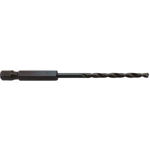 WESTWARD 38RV77 Hex Drill Bit Impact 1/8 inch Black Oxide | AH8GHB