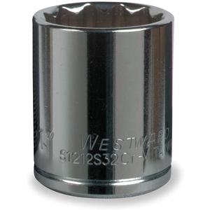 WESTWARD 5MV95 Socket 3/8 Inch Drive 3/4 Inch 12 Point Standard | AE4URP