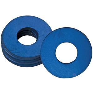 WESTWARD 44C505 Grease Fitting Washer 1/4 inch Blue - Pack of 25 | AD4UNQ
