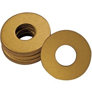 WESTWARD 44C513 Grease Fitting Washer 1/8 inch Gold - Pack of 25 | AD4UNX