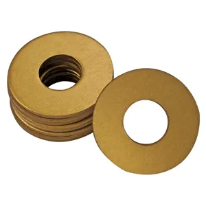 WESTWARD 44C513 Grease Fitting Washer 1/8 inch Gold - Pack of 25 | AD4UNX