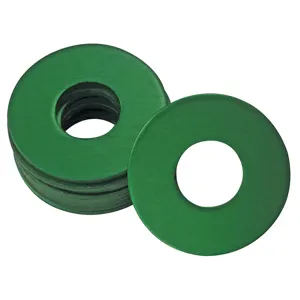 WESTWARD 44C507 Grease Fitting Washer 1/4 inch Green - Pack of 25 | AD4UNT