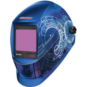 WESTWARD 44R230 Auto Dark Welding Helmet 6 To 9 And 9 To 13 | AD4YNG
