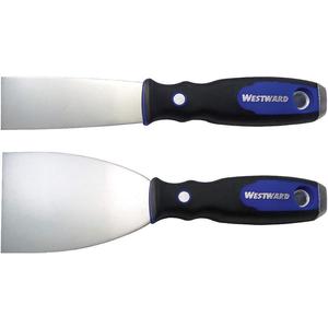 WESTWARD 46A915 Putty Knife Set Flex 1-1/2 And 3 Inch 2 Pc | AD6MED