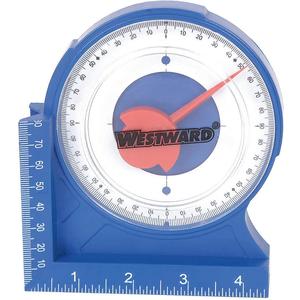 WESTWARD 4MRW3 Protractor/angle Finder 4 5/8in Magnetic | AD8UPA