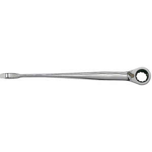 WESTWARD 4NZP5 Ratcheting Combination Wrench 11/16 Inch X-beam | AD9BBJ