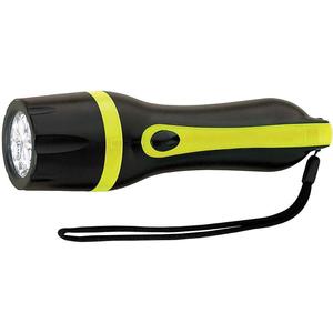 WESTWARD 5RHP6 Industrial Flashlight Black/trans Yellow | AE6FGL