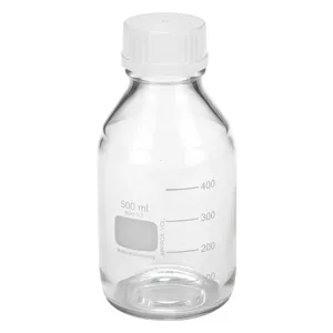 WHEATON 219939 Safety Coated Media Bottle 500mL PK12 | AJ2DGB 48H728